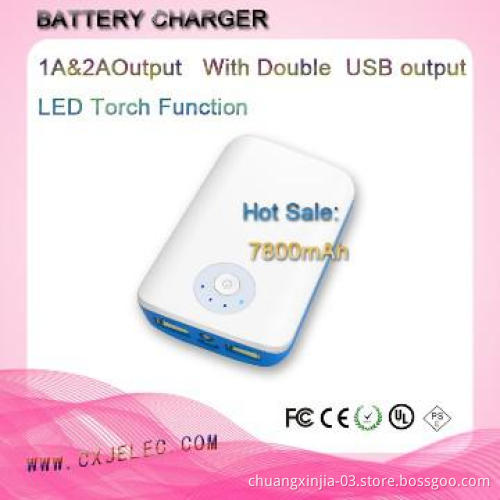 SANYO Cell Battery High Quality Universal Battery Charger 7800mAh